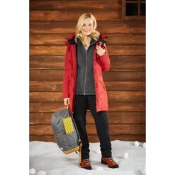 FRILUFTS TYA HOODED JACKET Damen - Fleecejacke Grau -Frilufts 278393015 h tya hooded jacket frilufts